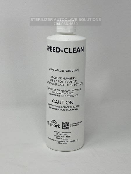 does speed clean autoclave cleaner expire|midmark autoclave expiration.